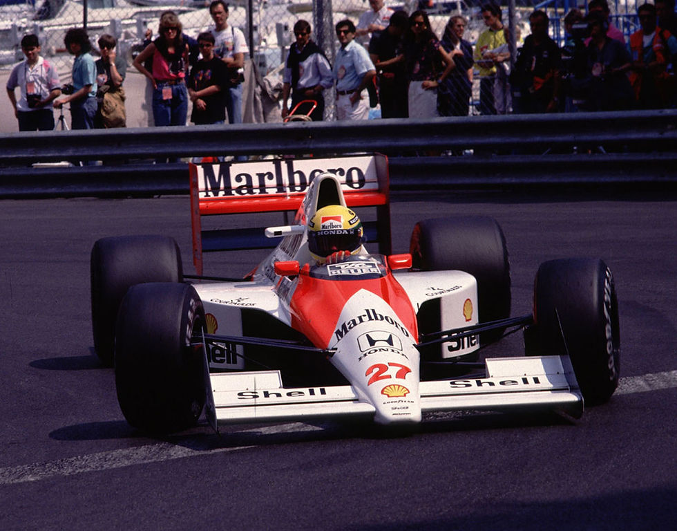 Ayrton Senna na McLaren F1