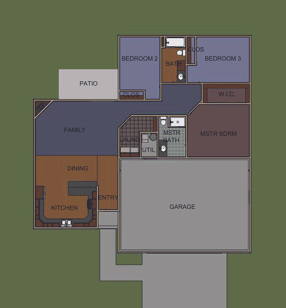 Carolina floor plan