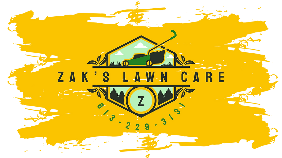 zak's lawn care logo