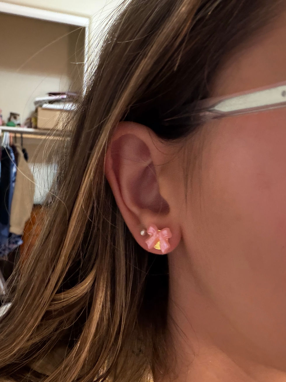 Thumbnail: Bow Stud Earrings