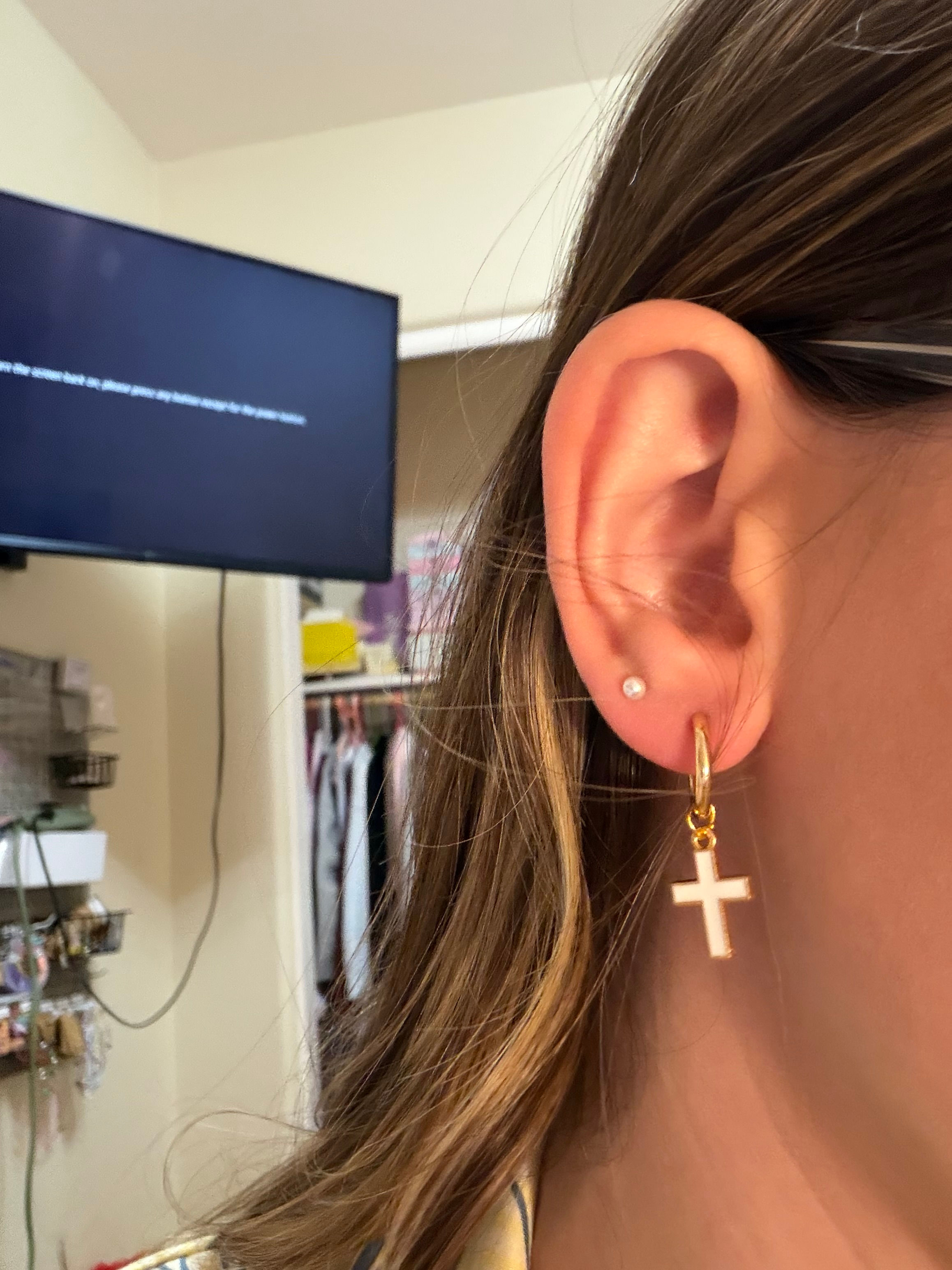 Cross Earrings