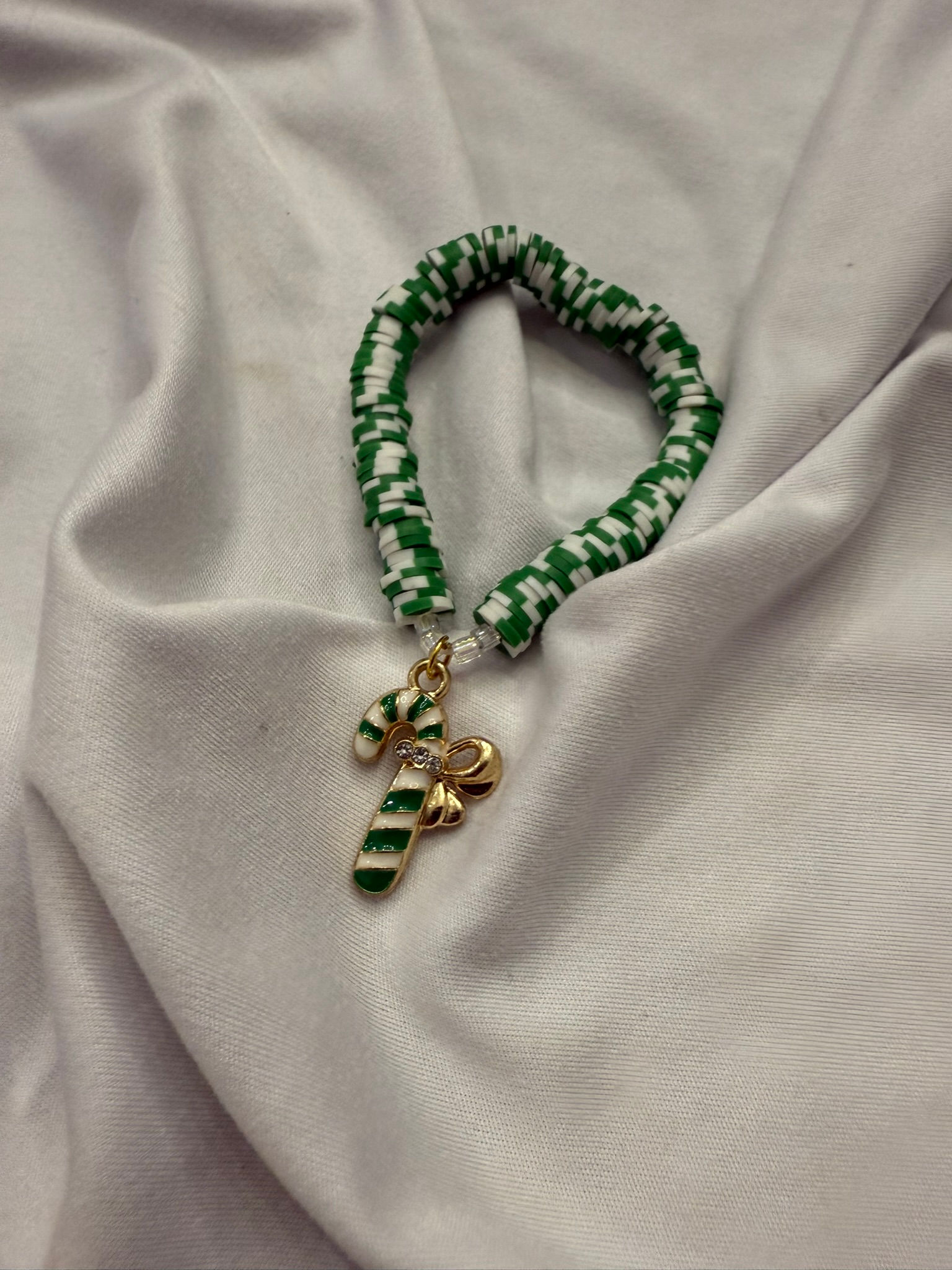 Wintermint Candy Cane Bracelet