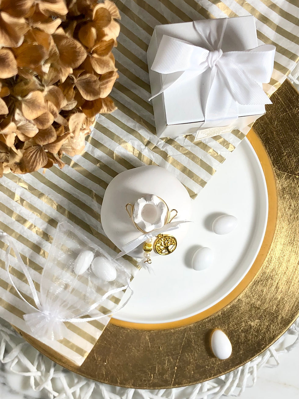 Thumbnail: Party Favor Pomegranate ‘RODI’ - Ornate/Smooth, Tree of Life Charm