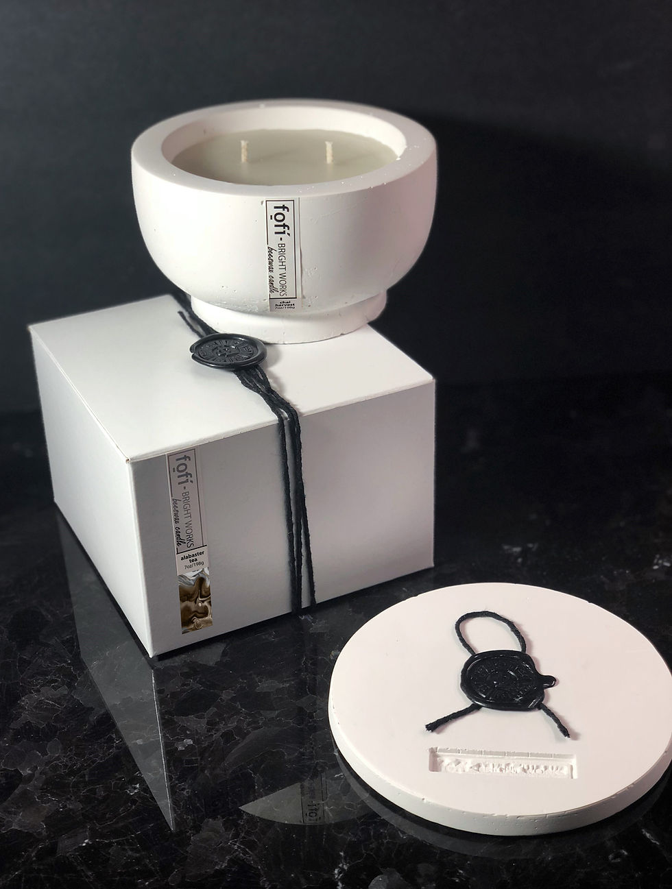 Thumbnail: CHAI HARVEST Macro - Twin Flame Scented Candle