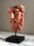 Thumbnail: ZEUS STATUE Antique Sculpture Hand Painted Home Decor