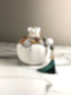 Thumbnail: Handpainted Design Pomegranate ‘RODI’ Home Decor - Medium, Evil Eye Pendant