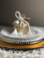 Thumbnail: 2026 Pomegranate GOLD/SILER Good Luck ‘RODI’ Home Decor - Greek Coin, Evil Eye