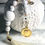 Thumbnail: ‘RODI’ Pomegranate Decor - Medium Ornate/Smooth - White, Evil Eye Charm, Coin