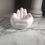 Thumbnail: Giving Hand Bowl, Home Decor Colored Concrete Cement Sculptur