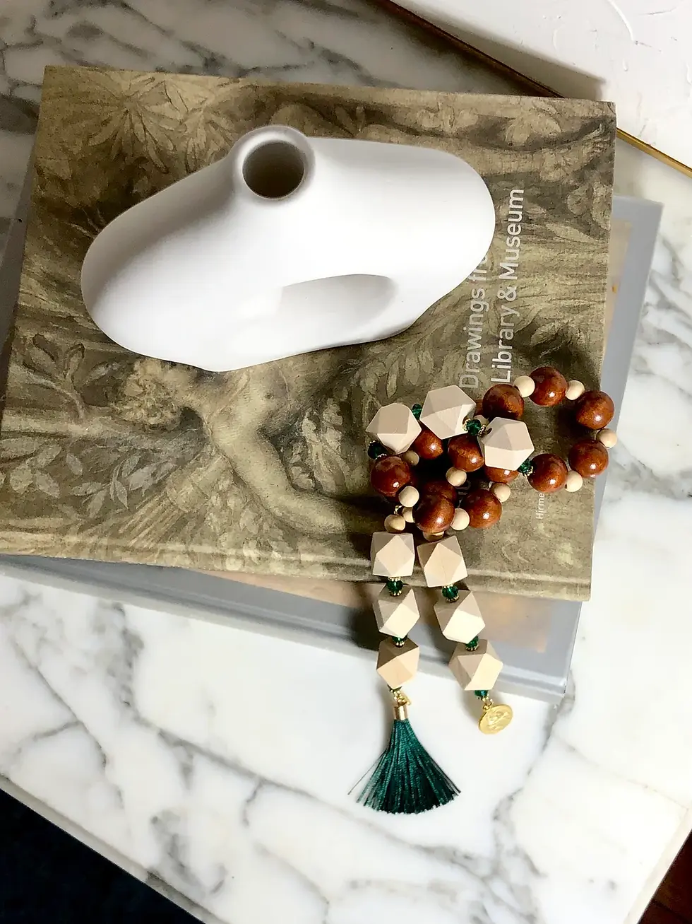 Thumbnail: Modern Sculpted Vase - Home Decor Cement Sculpture, Multi-purpose Vessel