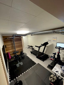Treadmill and other gym equipment fully assembled