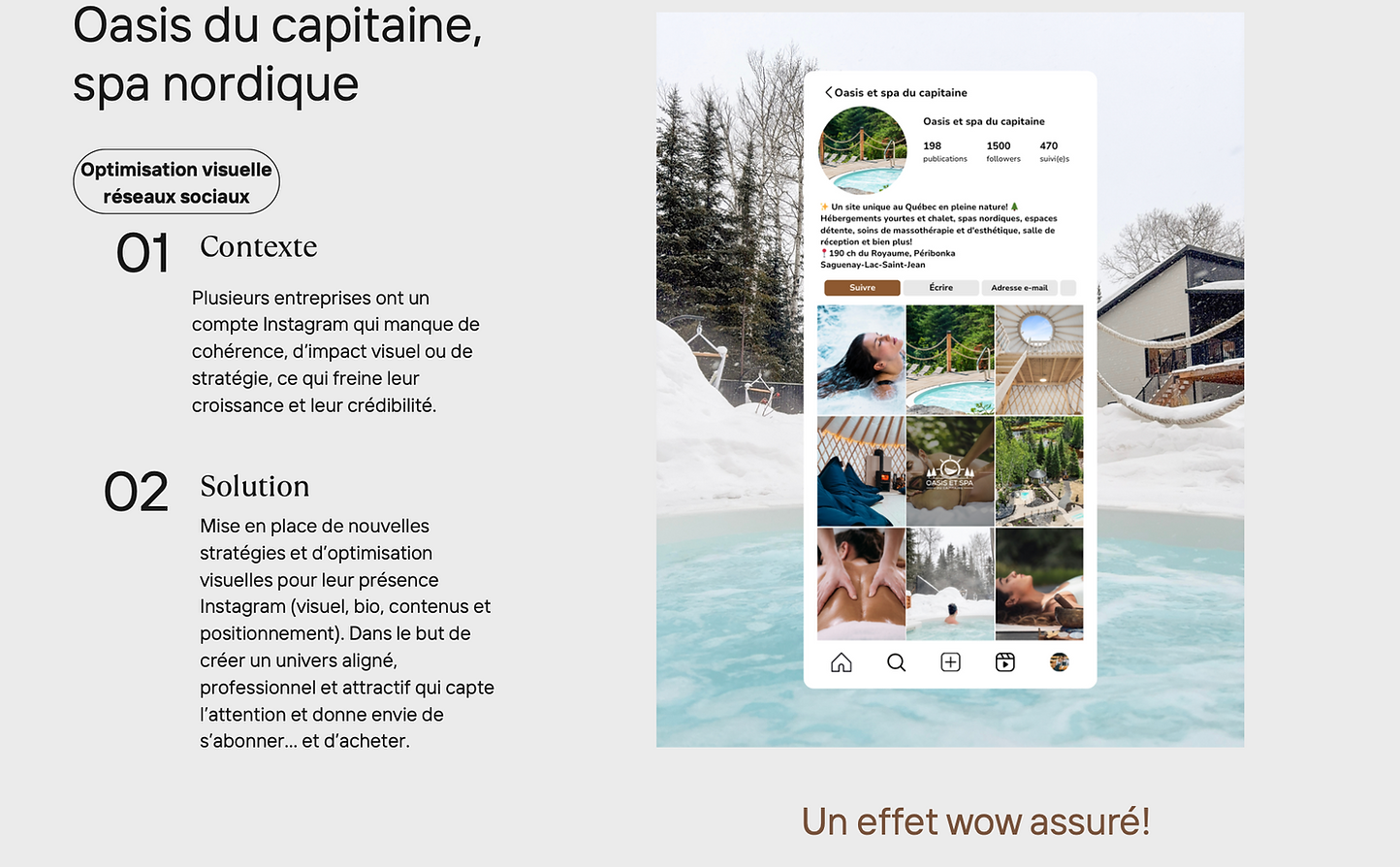 refonte instagram clients