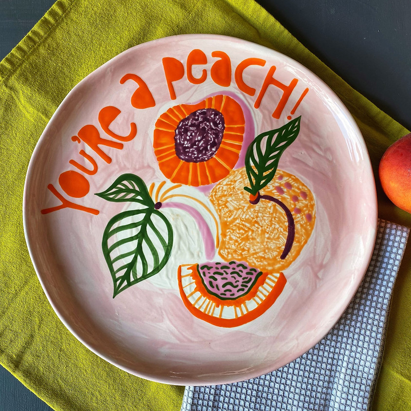 Paintin' Peaches Brunch @ Two Friends