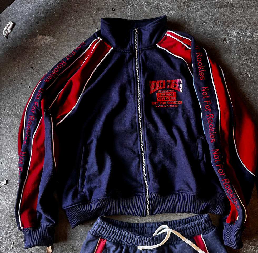 Thumbnail: Navy/Red Not For Rookies Tracksuit