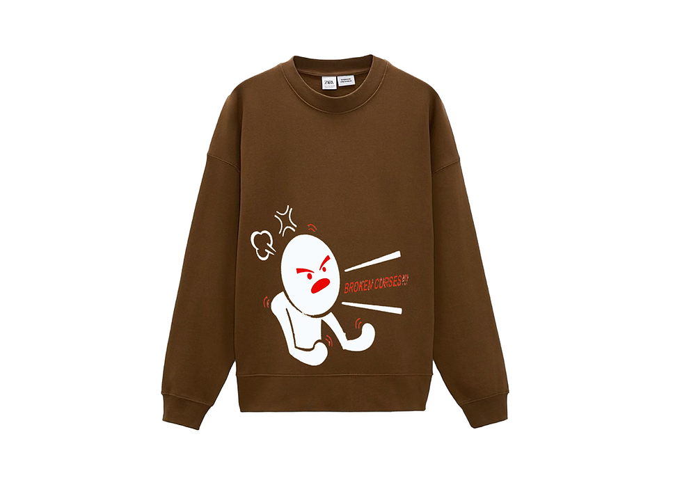 Thumbnail: Raging Broken Curses Sweater 