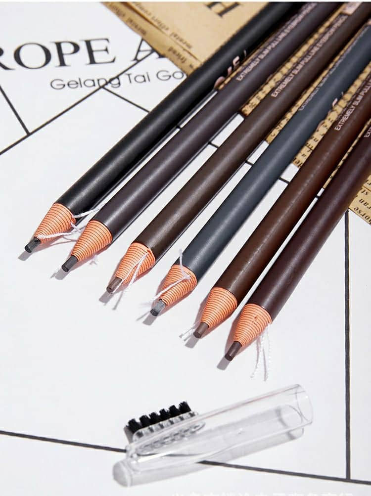 Thumbnail: 2mm Brow Pencils Color#3 Auburn Brown (pack of 12)