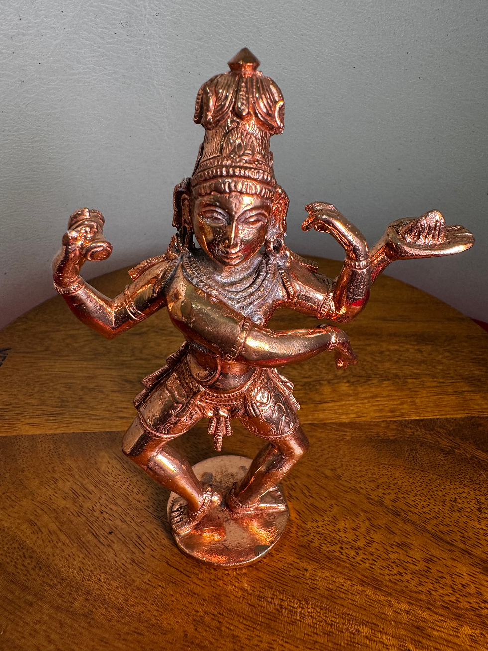 Thumbnail: Nataraja Swamy - Prasiddh idols present copper idol 