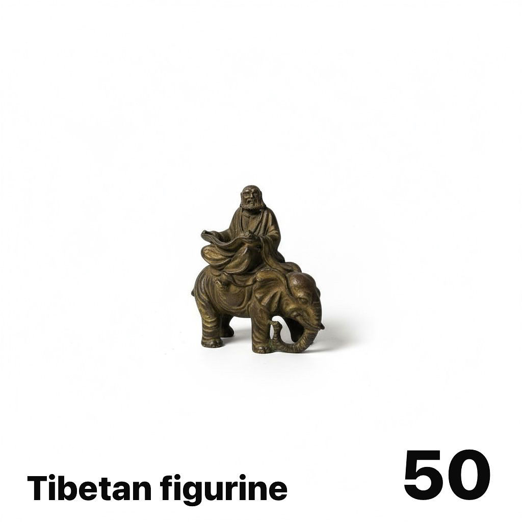 Vintage Tibetan Figurine 