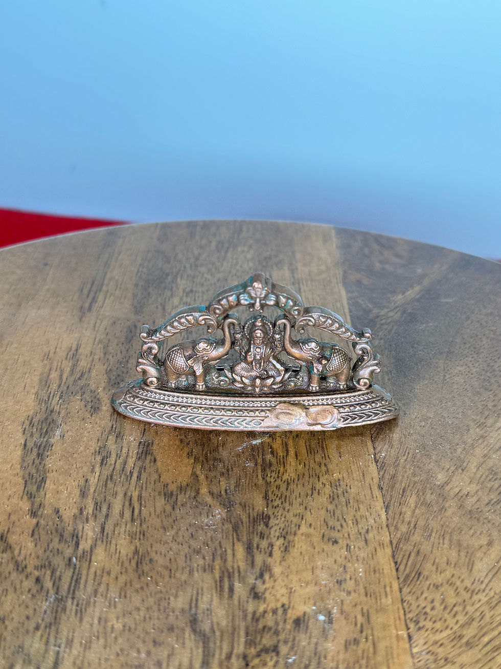 Thumbnail: Gaja Lakshmi - Prasiddh idols presents copper made museum replicated idol 