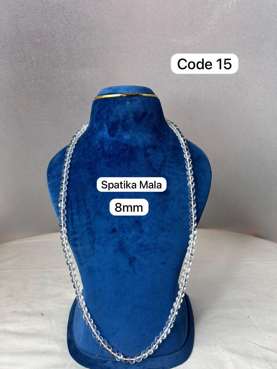 Thumbnail: Spatika Mala In 4 Different Sizes - Prasiddh idols present Spatika Mala 