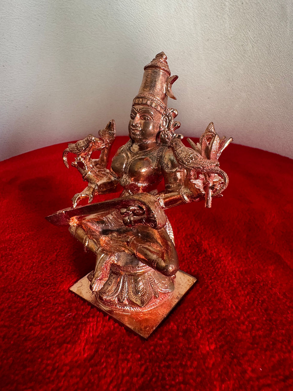 Thumbnail: Rajashyamala Devi - Prasiddh idols presents copper idol 