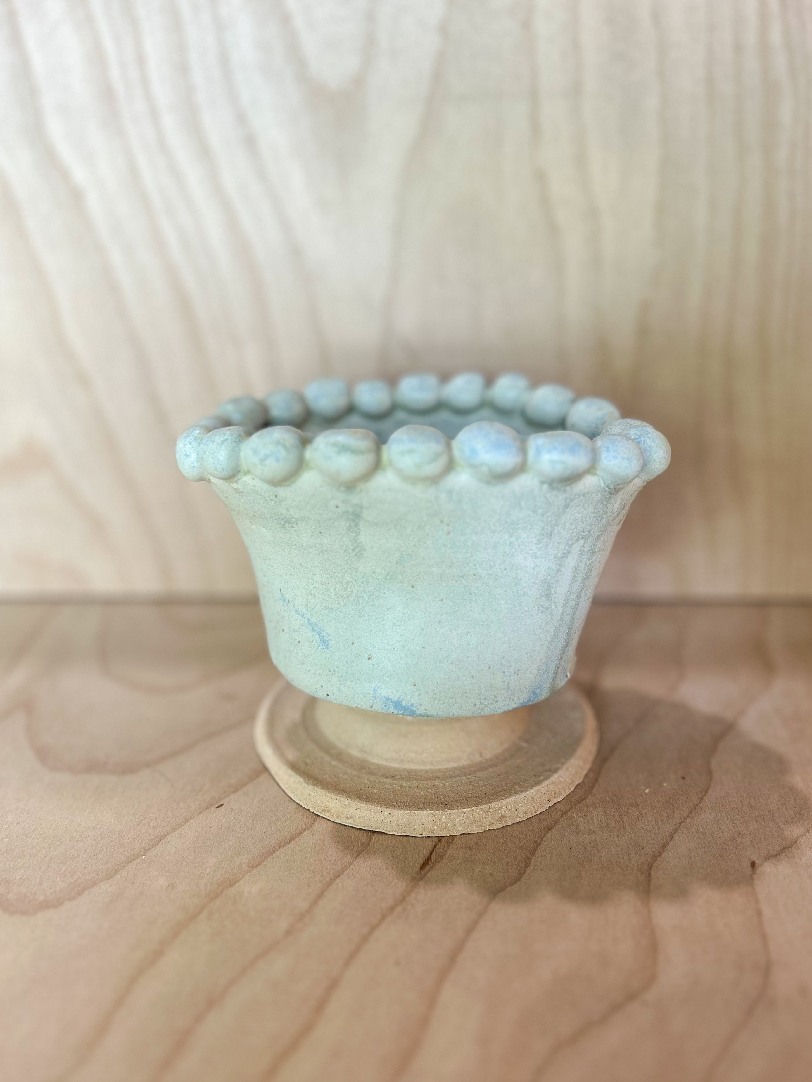 The Mari Beaded Vase