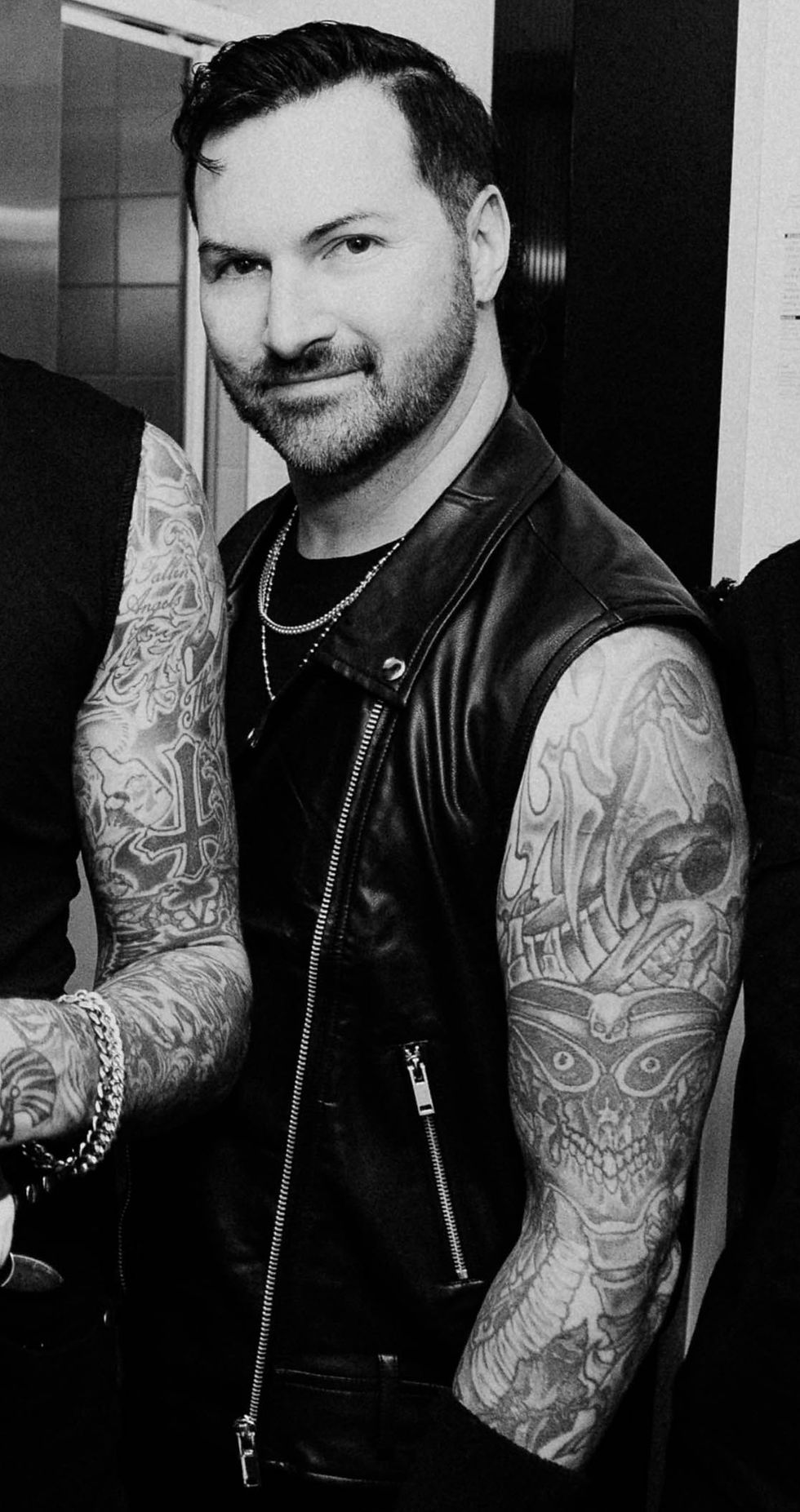 Thumbnail: SIGNED Stage Worn Faux Leather Vest 2023-2025 World Tour