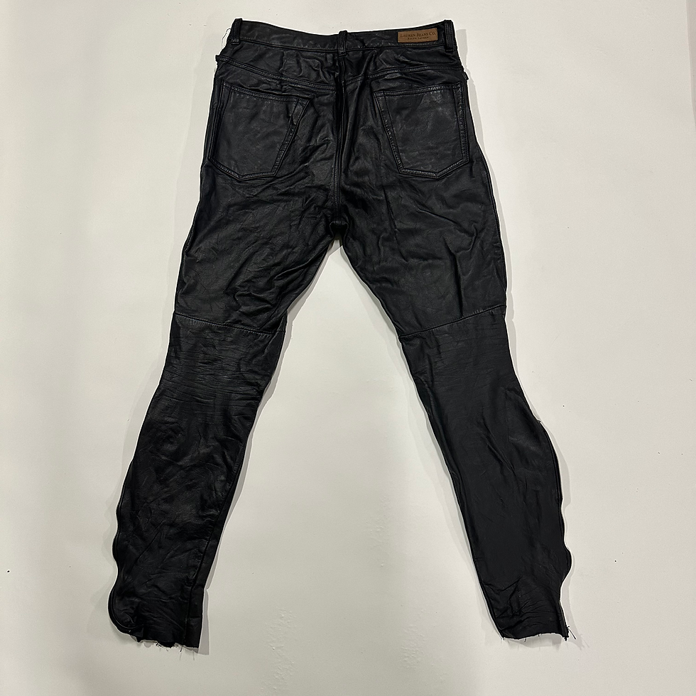 Thumbnail: SIGNED Custom Genuine Leather Stage Worn Pants 2018 Tour