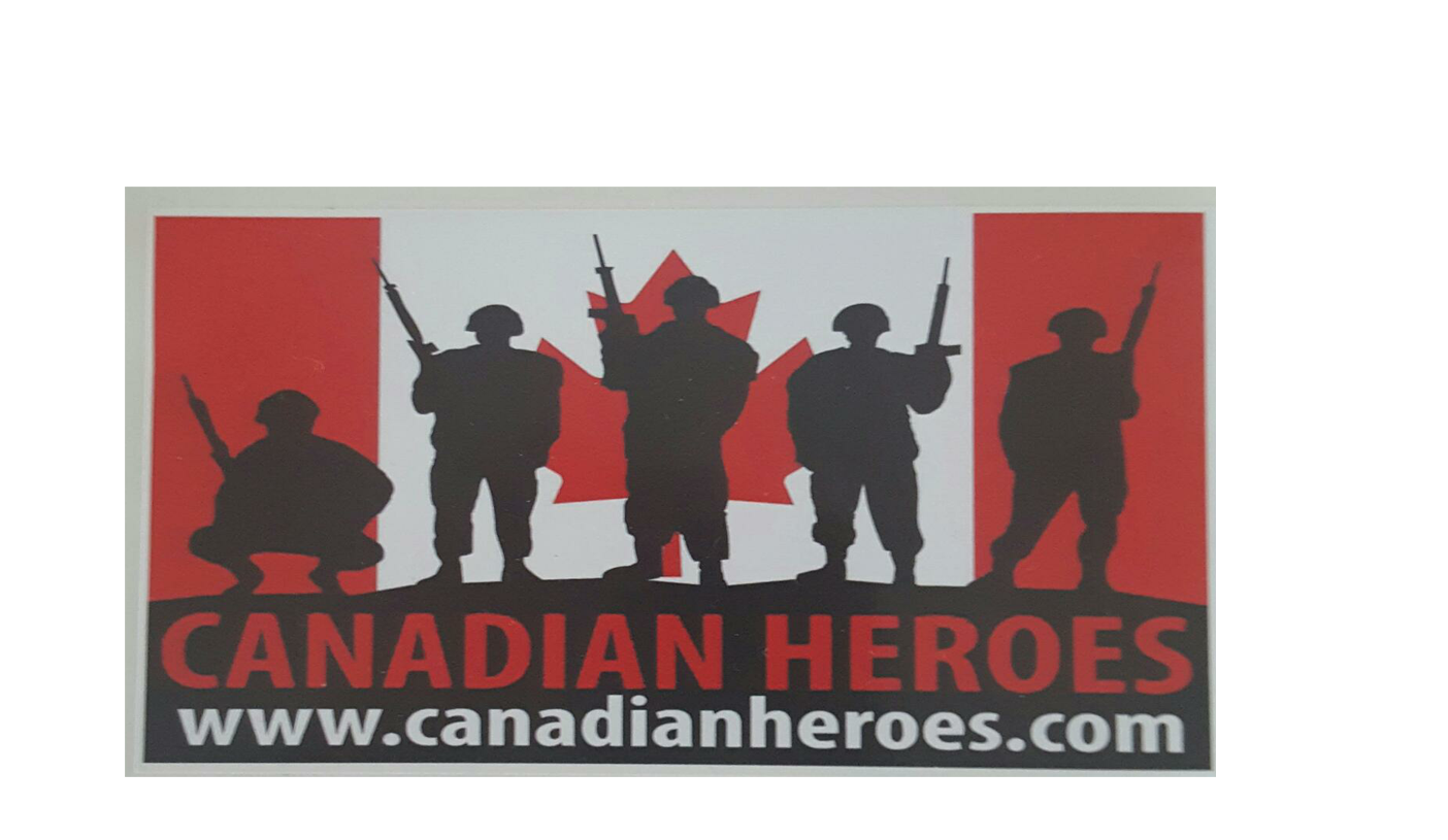 CANADIAN HEROES STICKER