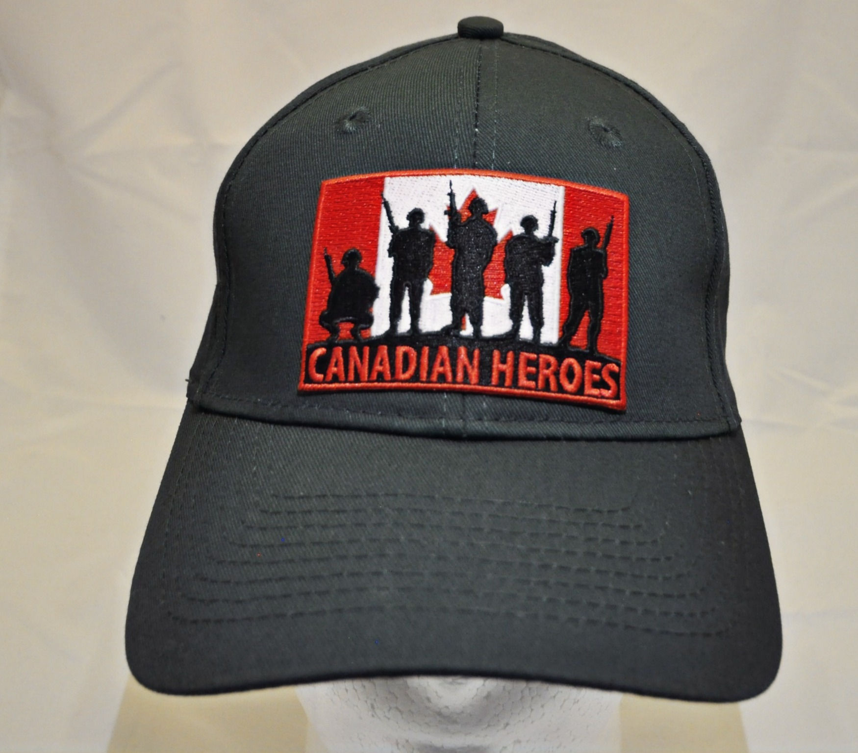 CANADIAN HEROES PATCH TWILL CAP
