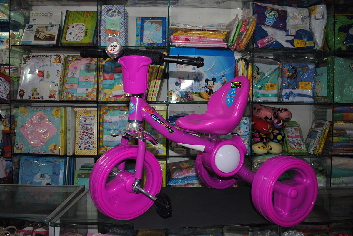 Triciclo morado para niños Baby pipe