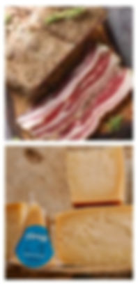 Kit para Carbonara - Guanciale + Queijo Pecorino de Cabra