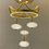 الصورة المصغرة: نجفة ليد ذهبى 3 اضاءة