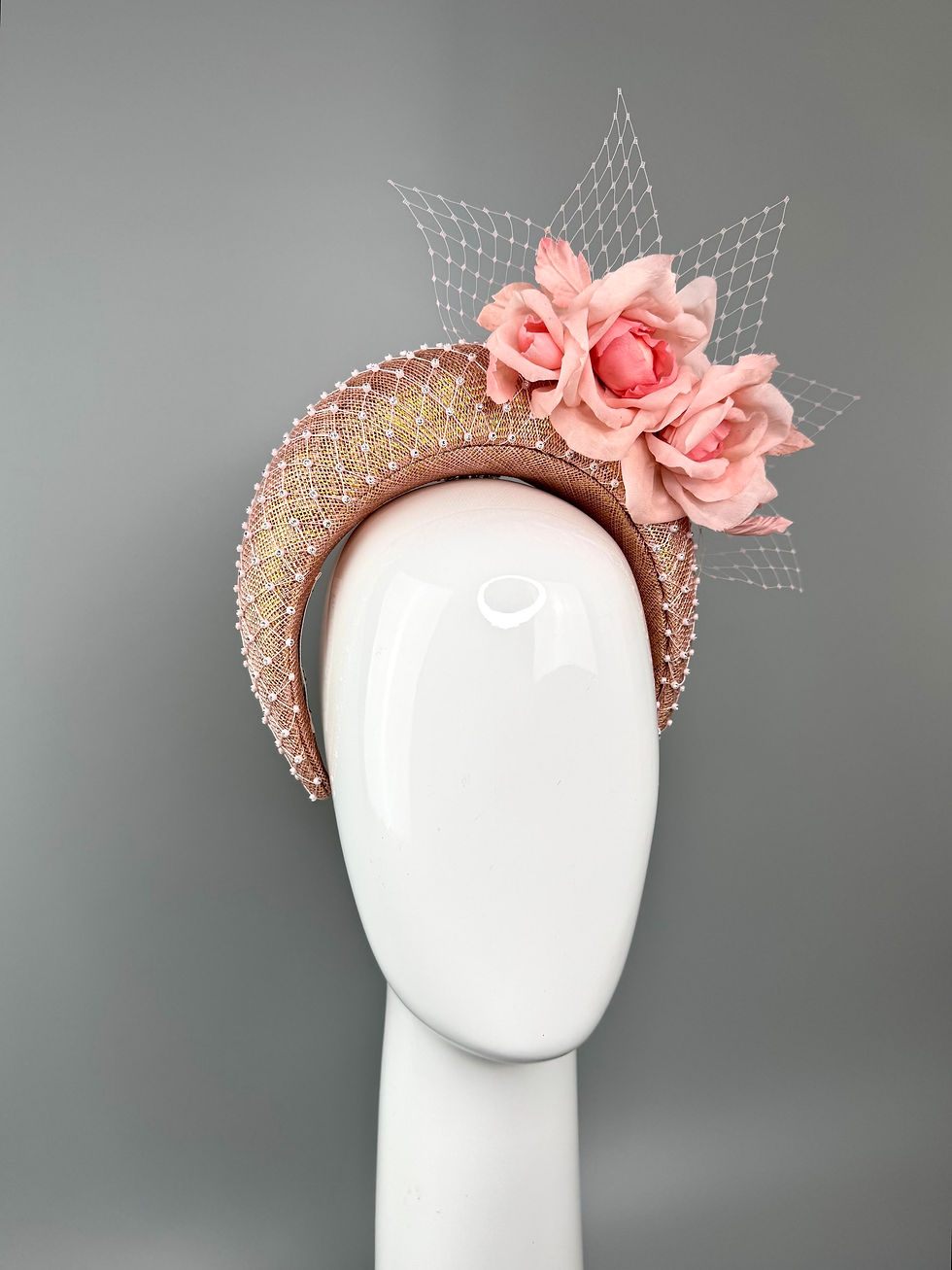Thumbnail: Beaded Rose Halo