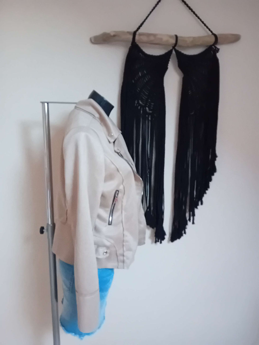 Miniature : Veste suédine Ocre