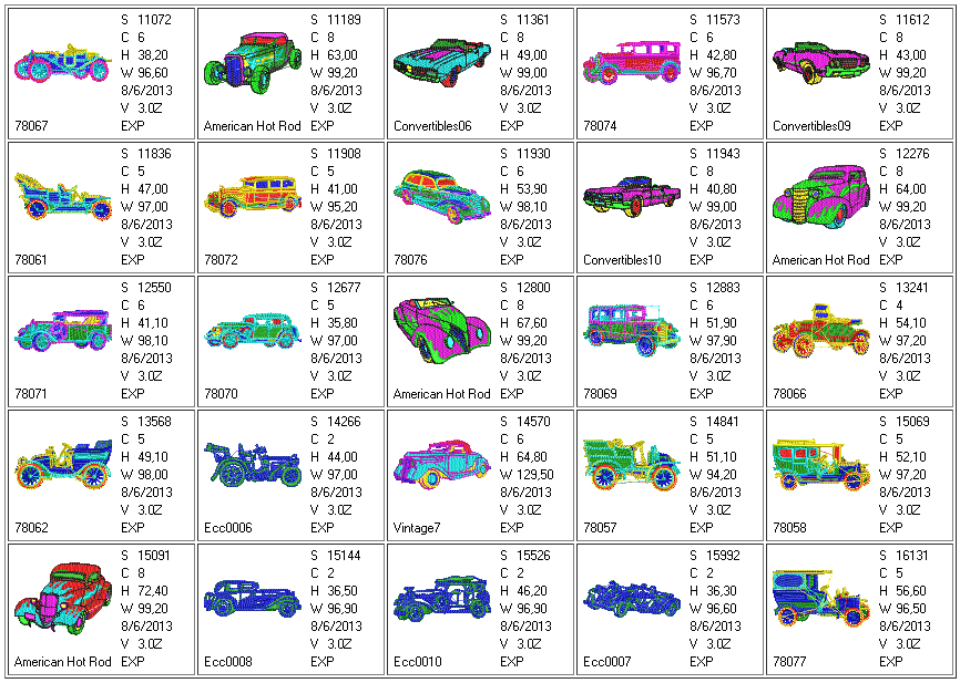 Thumbnail: Autos de Colección 70 ud.