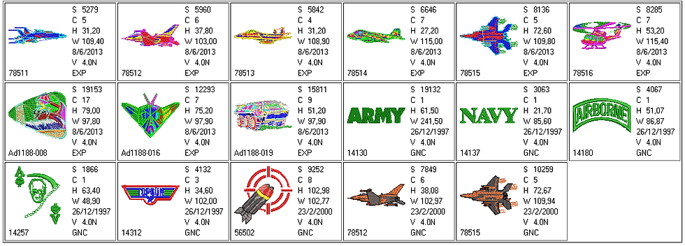 Miniatura: Military Coleccion 40 ud.