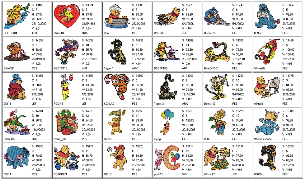 Miniatura: Winnie the Pooh y sus amigos! 240 ud.