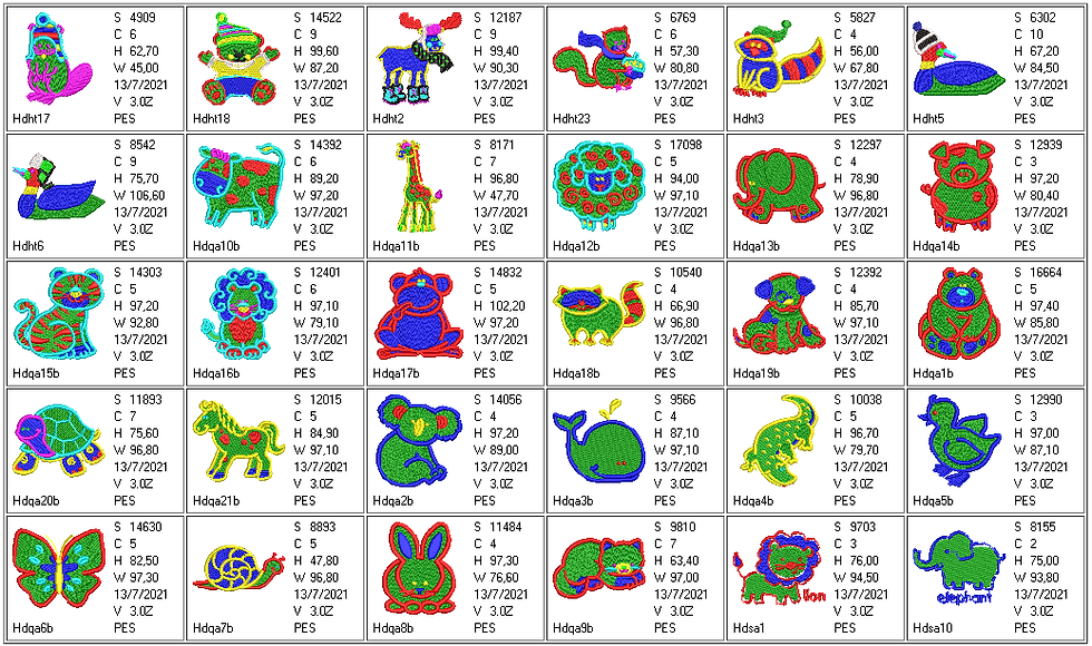 Thumbnail: Animales para Niños 340 ud.