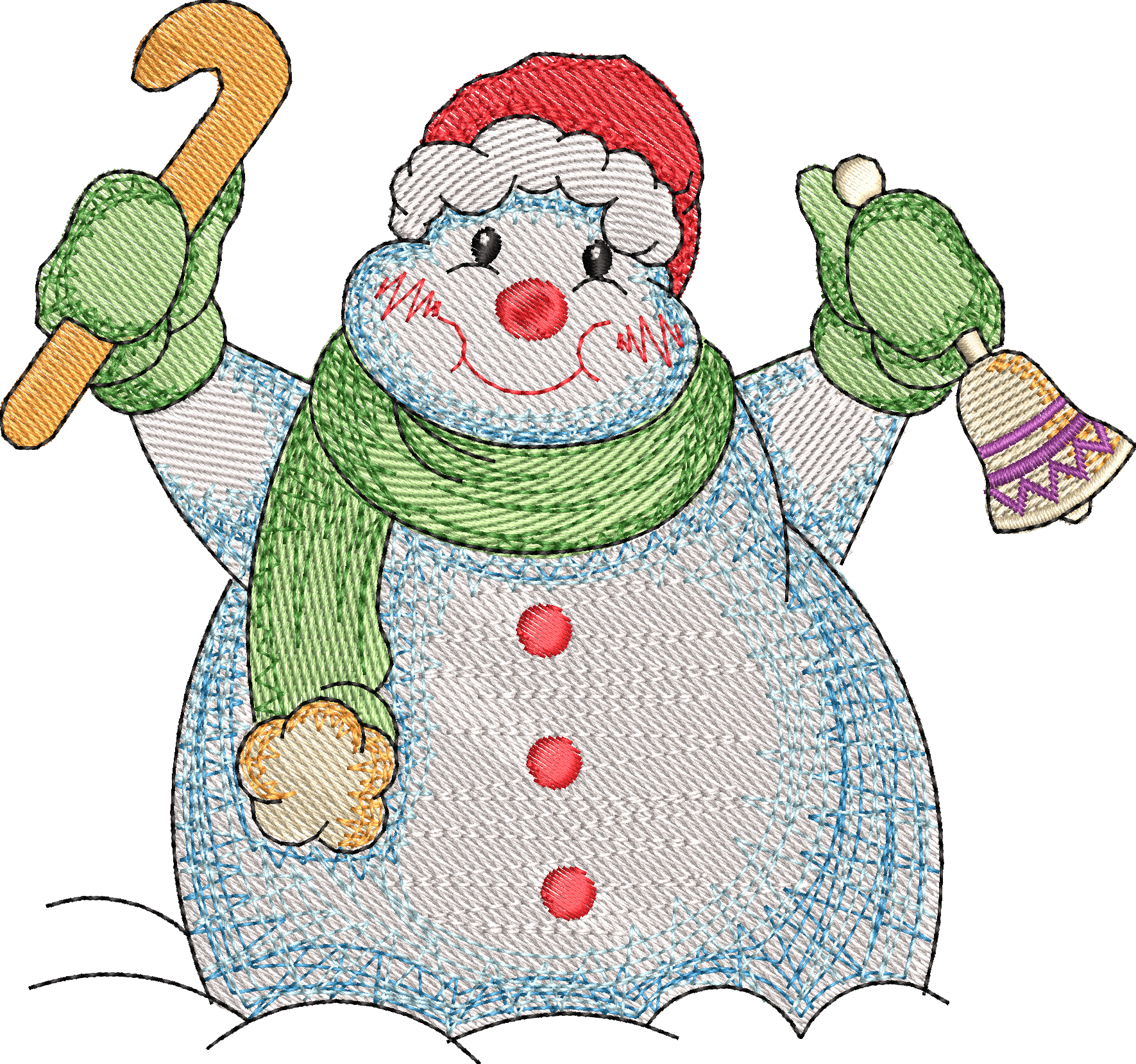 Muñeco de Nieve Navidad 90 ud.