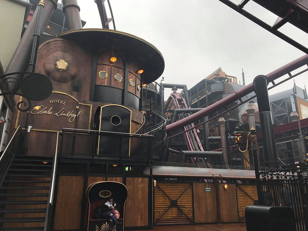 Entrée Rookburgh - Land 2020 - Phantasialand - F.L.Y. - Launch Flying Coaster - Hôtel Charles Lindbergh