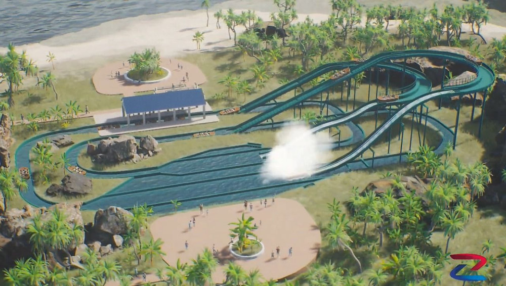 Zamperla présente SuperFlume, un splash avec la plus grande vague qui