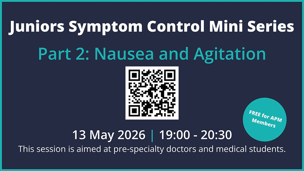 Association of Palliative Medicine Events