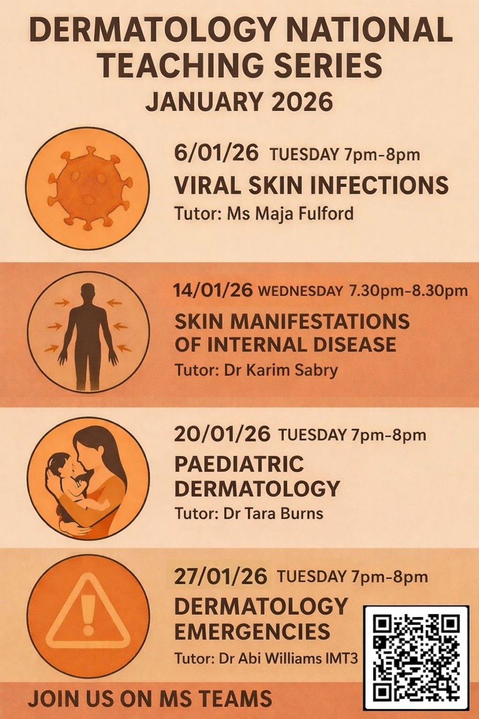 January National Dermatology Teaching Series