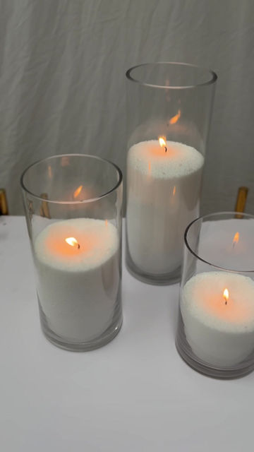 Thumbnail: Powder Candles - Set of 3