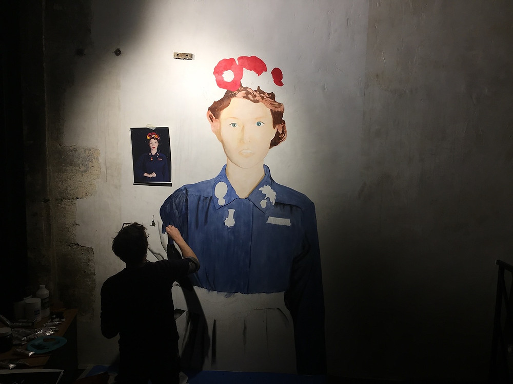 Peinture dans la boutique Macon & Lesquoy
