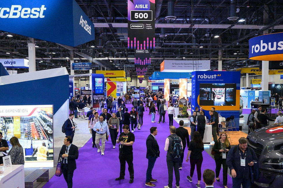 VIsão do pavilhão principal da Manifest 2026