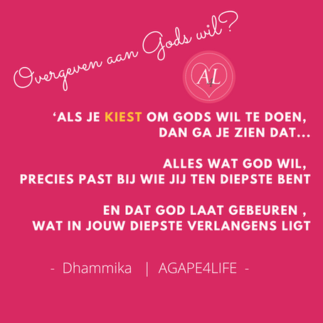 Gods wil of mijn wil?