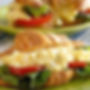 Scrambled Tofu Croissant