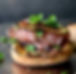 Sautéed Aubergine and Salami Sandwich